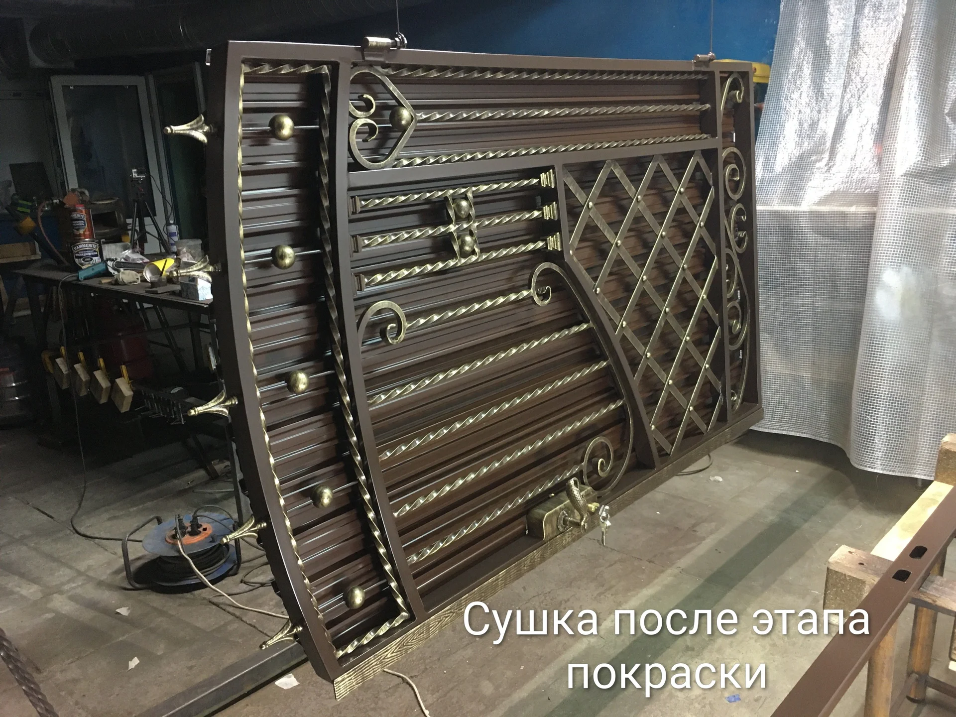 Калитка кованая - миниатюра 16