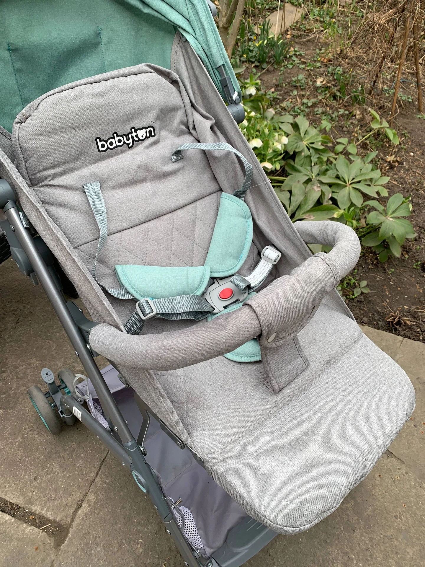 Компактная коляска прогулочная babyton click - миниатюра 3