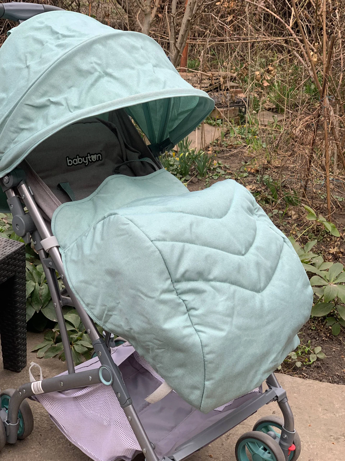 Компактная коляска прогулочная babyton click - миниатюра 5