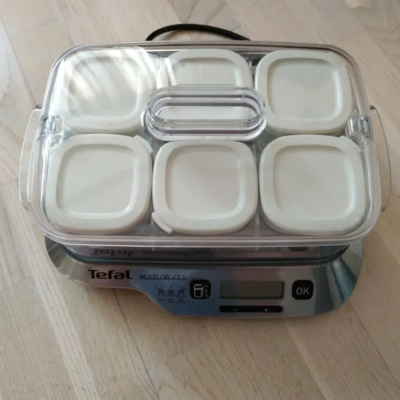 Йогуртница tefal multi deliches на 6 баночек