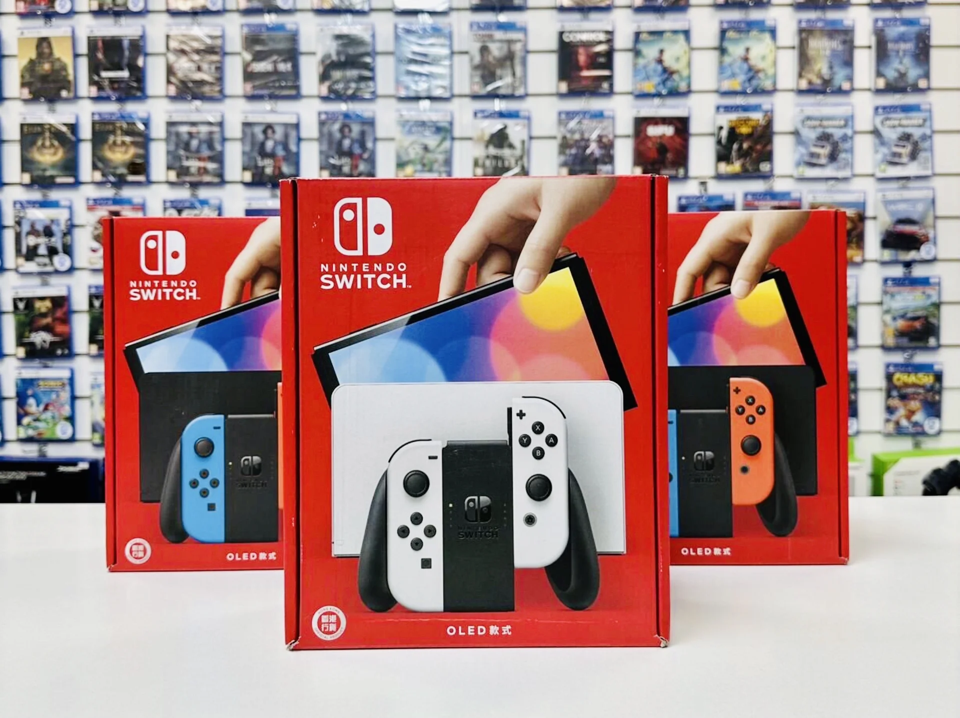 Новый Nintendo switch Oled прошит+ игры - изображение 1