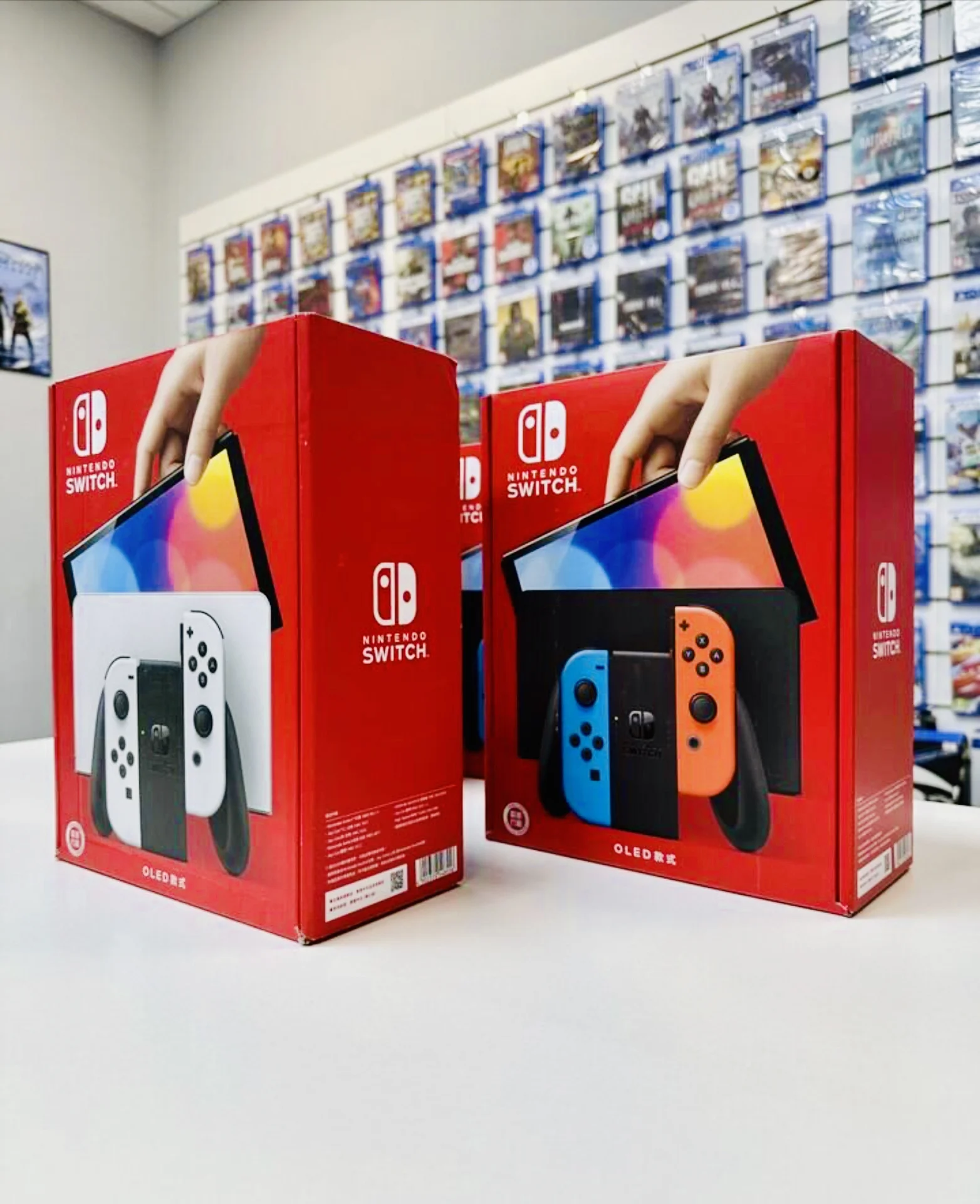 Новый Nintendo switch Oled прошит+ игры - миниатюра 2