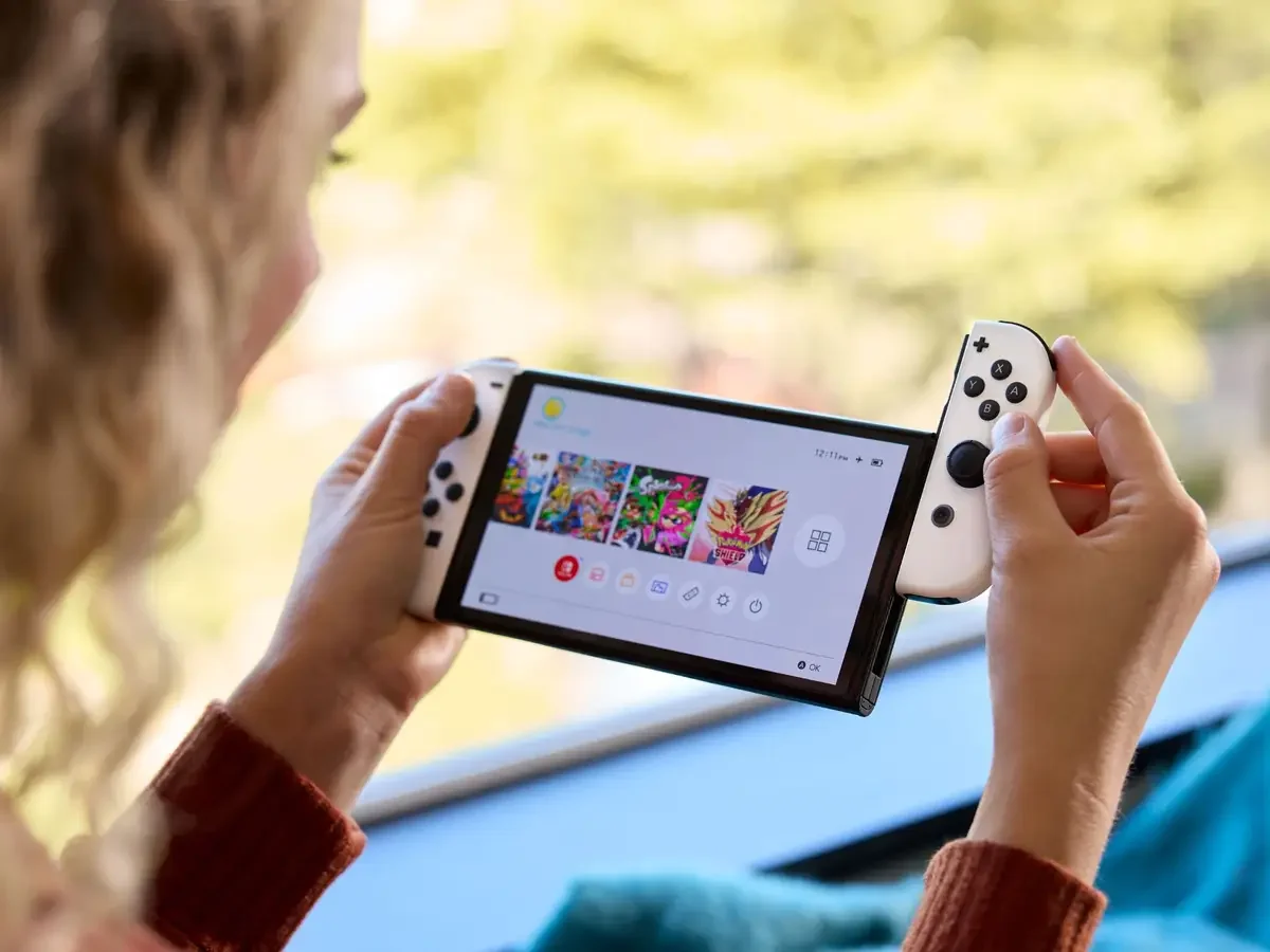 Новый Nintendo switch Oled прошит+ игры - миниатюра 4