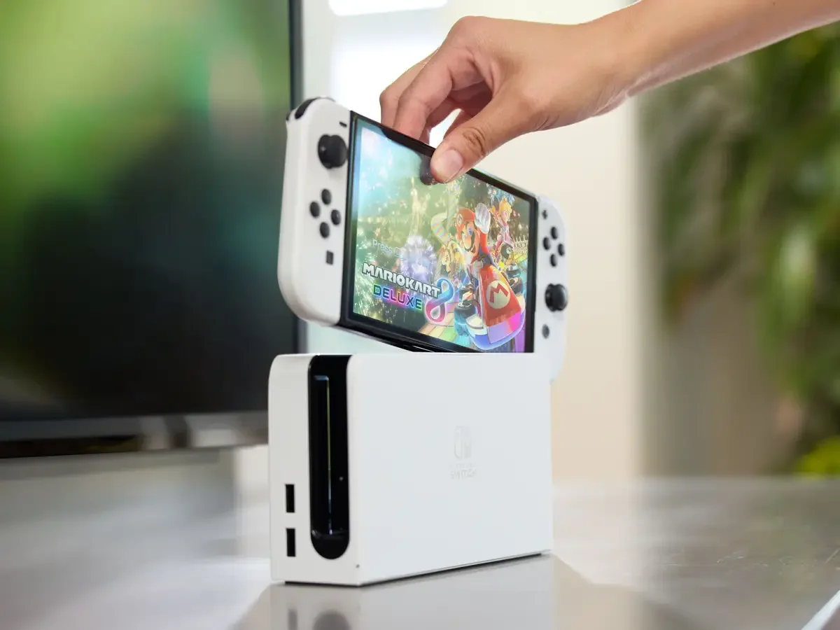 Новый Nintendo switch Oled прошит+ игры - миниатюра 5
