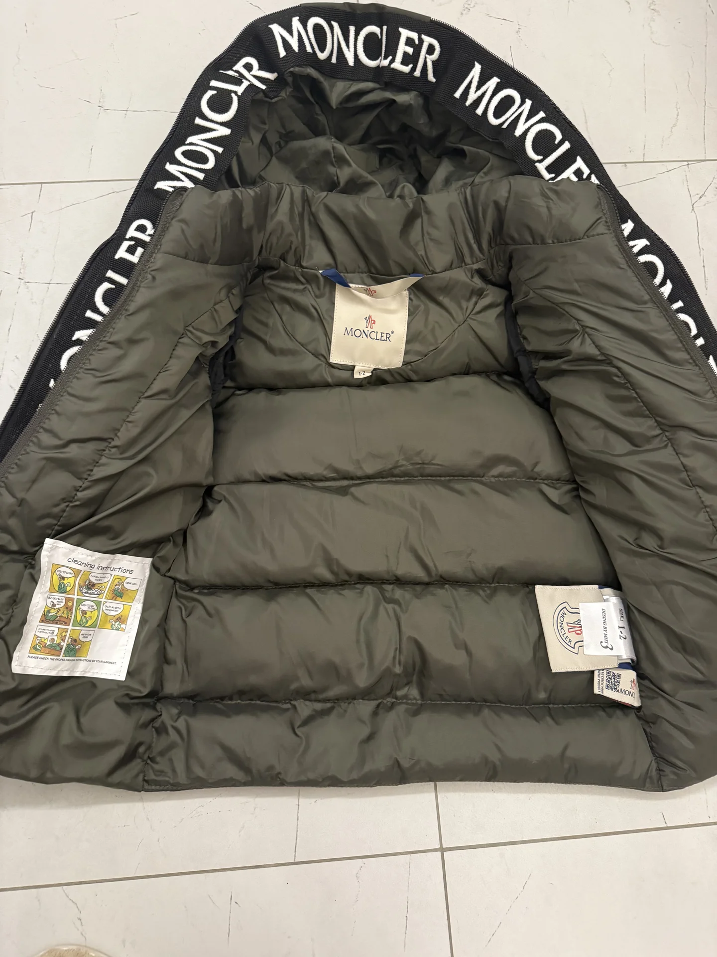 Куртка демисезонная 86 92 moncler - миниатюра 5