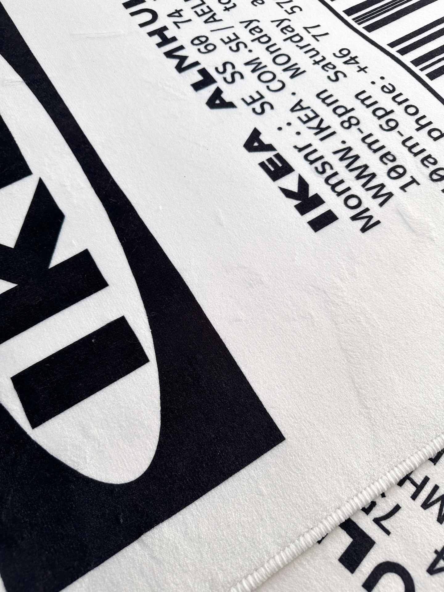 Ковер IKEA x Off White чек Markerad Receipt - миниатюра 6