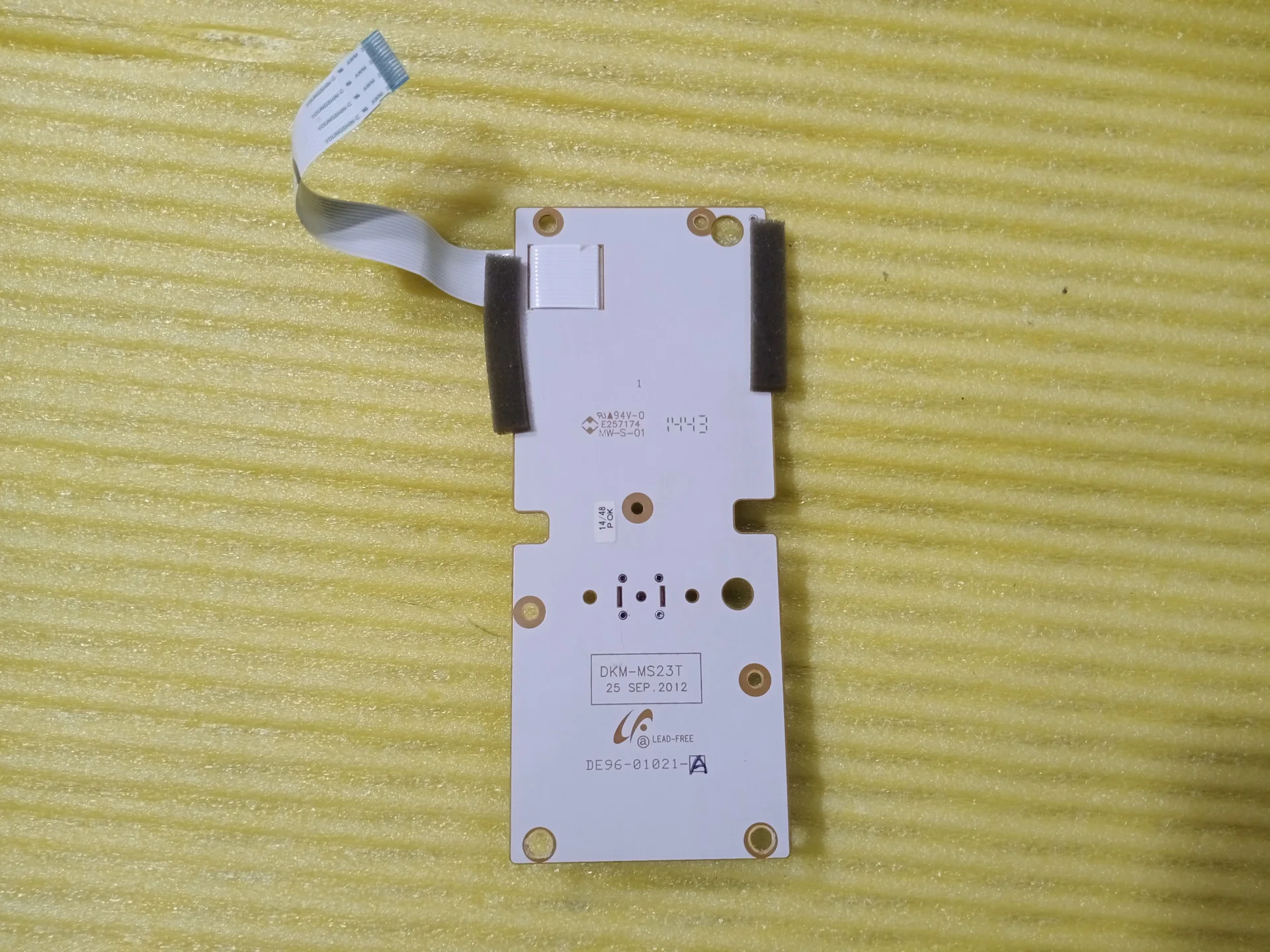 Плата кнопок для Samsung MG23F301TAW - миниатюра 2