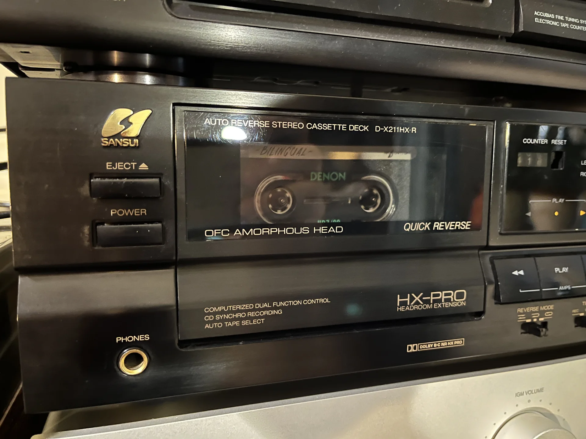 Sansui D-X211H-R - изображение 1