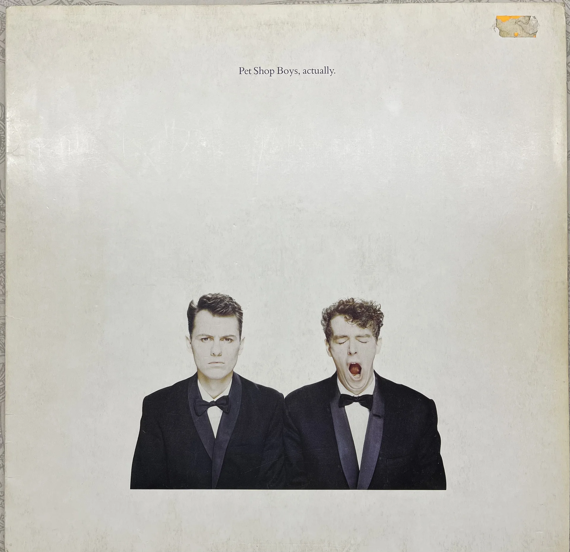 Pet Shop Boys Actually 1987 lp - изображение 1