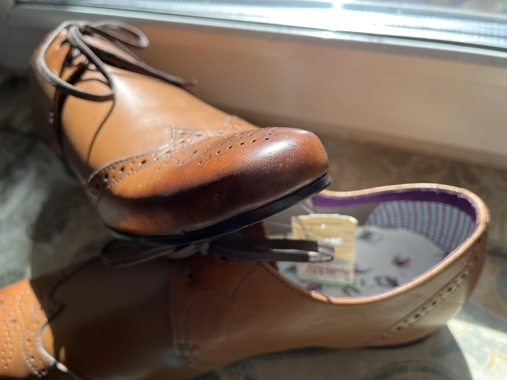 Туфли мужские Ted Baker 44 размер новые кожа - миниатюра 2