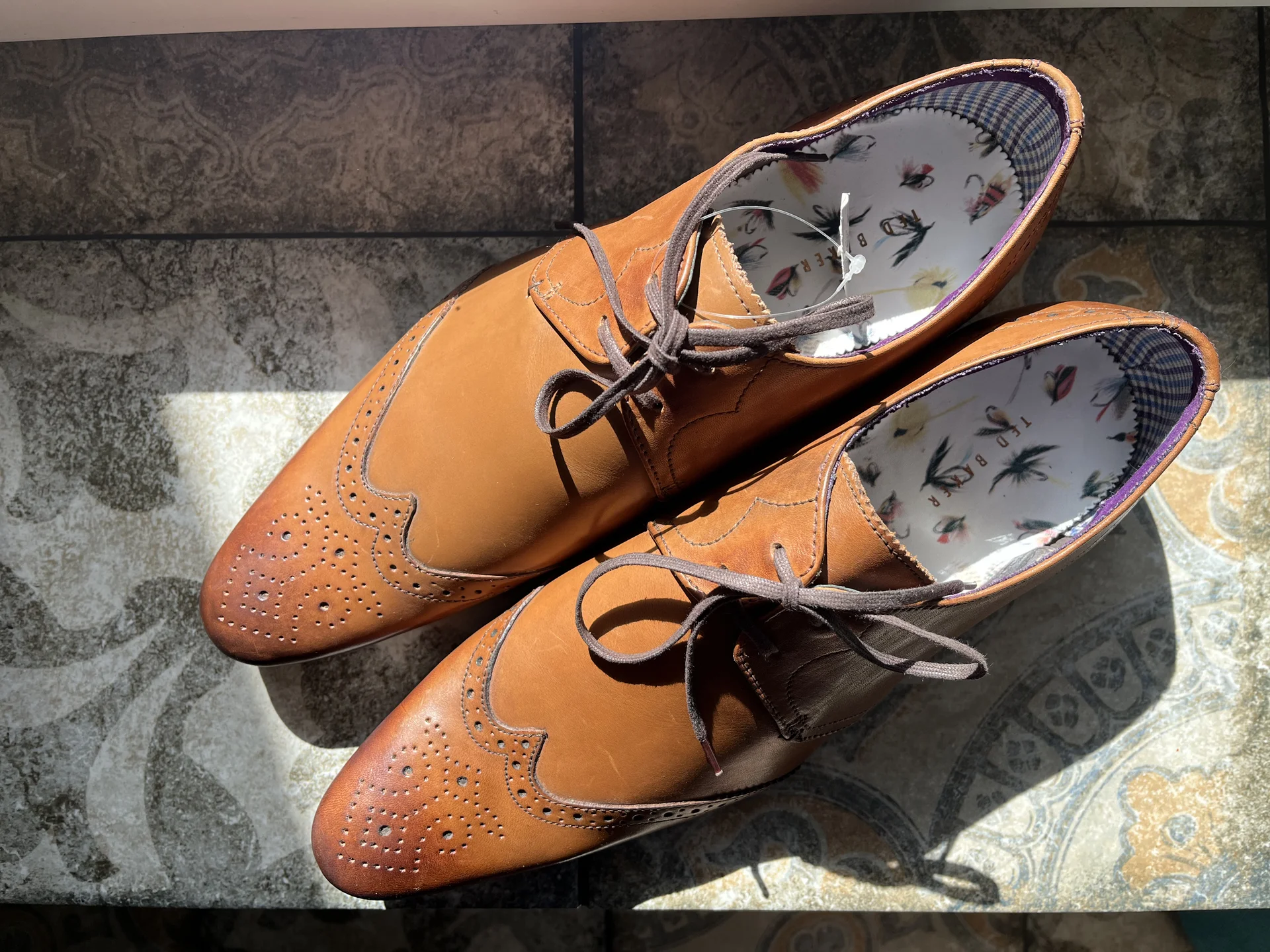 Туфли мужские Ted Baker 44 размер новые кожа - миниатюра 5