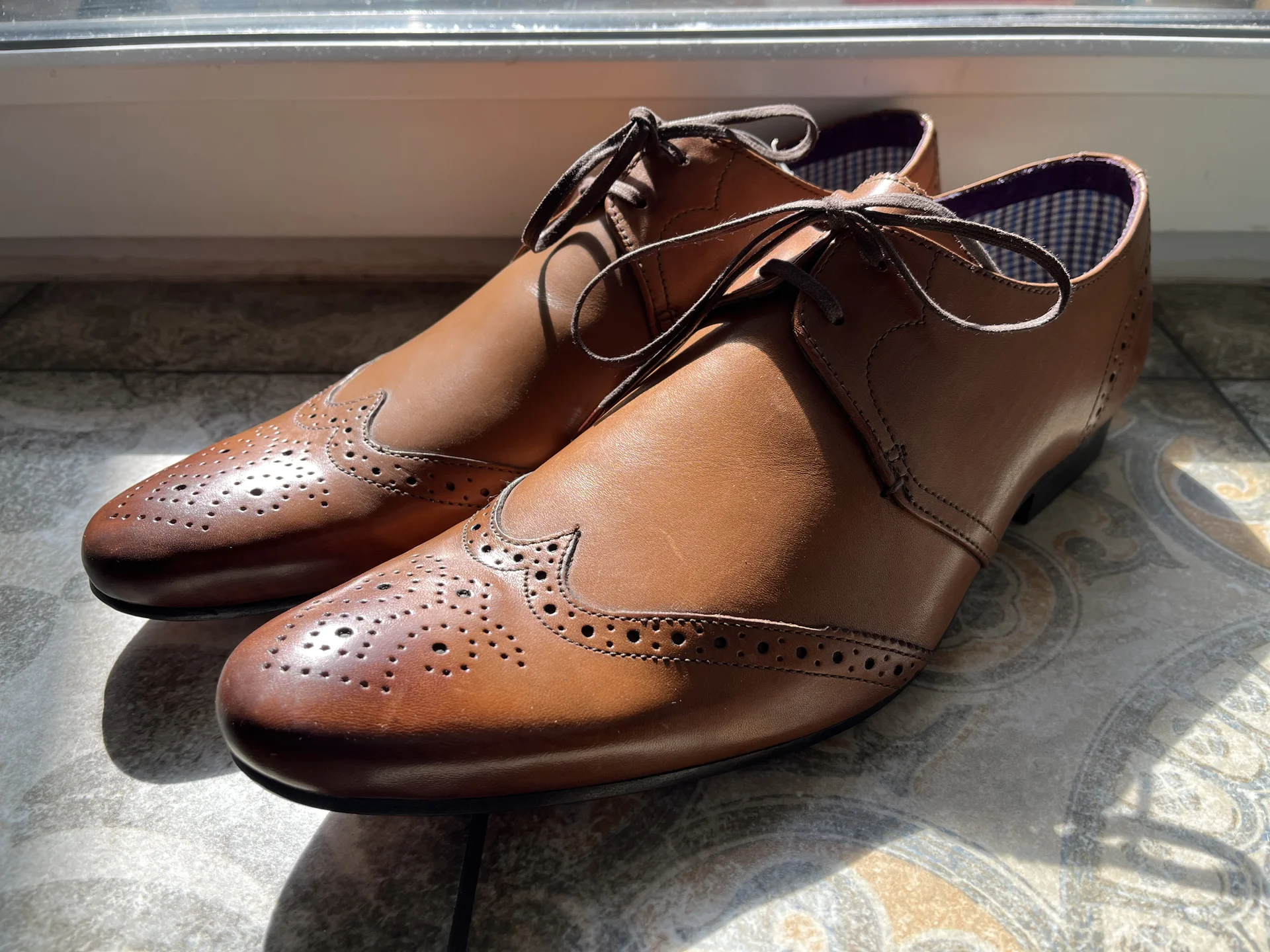 Туфли мужские Ted Baker 44 размер новые кожа - миниатюра 6