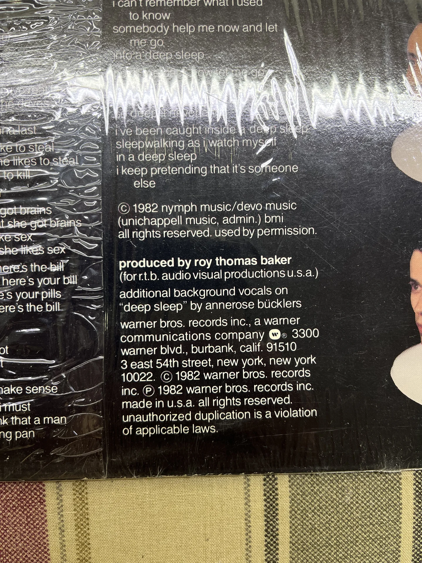 Devo Oh, no! it’s Devo USA press original 1982 - миниатюра 3