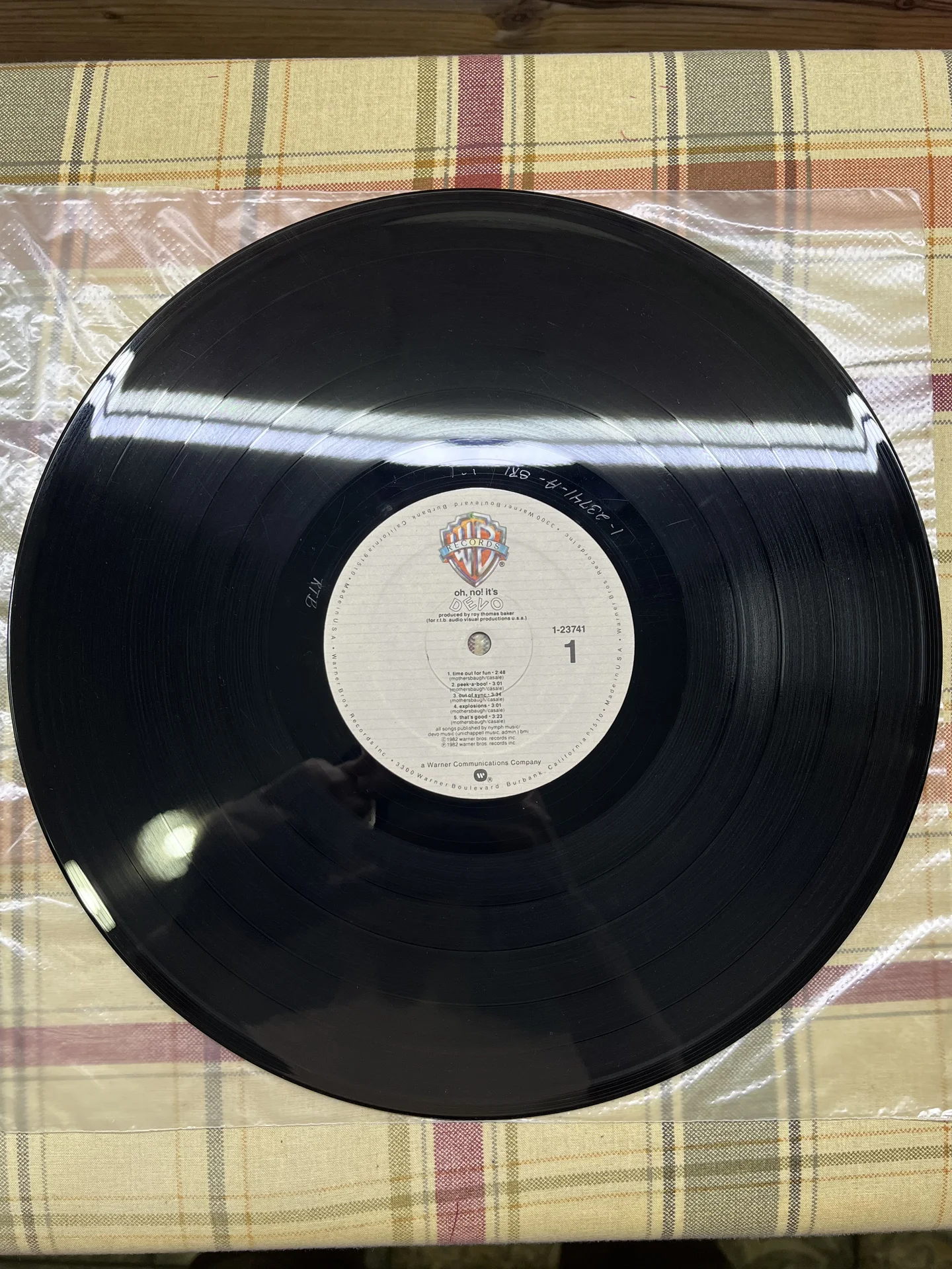 Devo Oh, no! it’s Devo USA press original 1982 - миниатюра 5