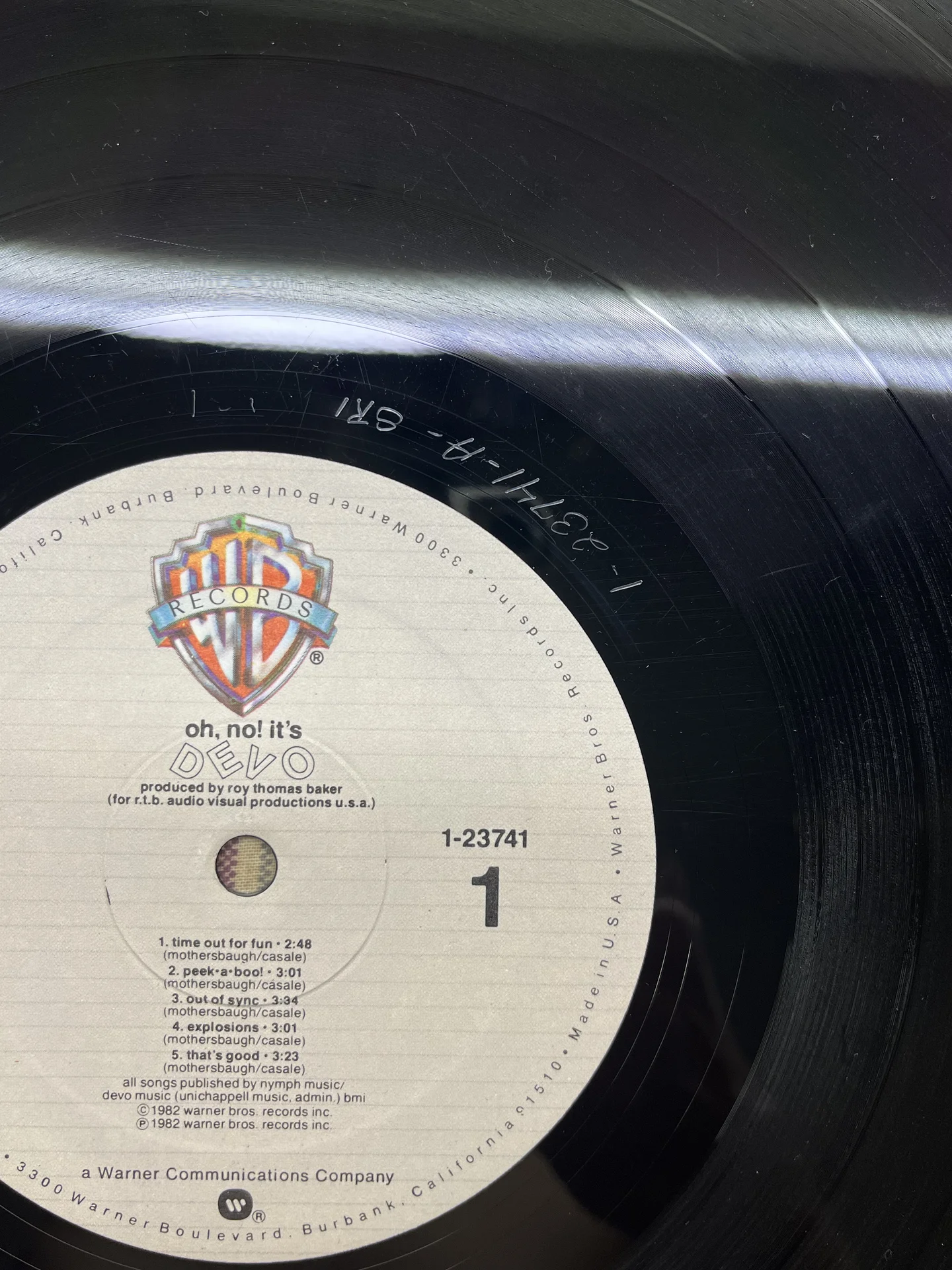 Devo Oh, no! it’s Devo USA press original 1982 - миниатюра 6