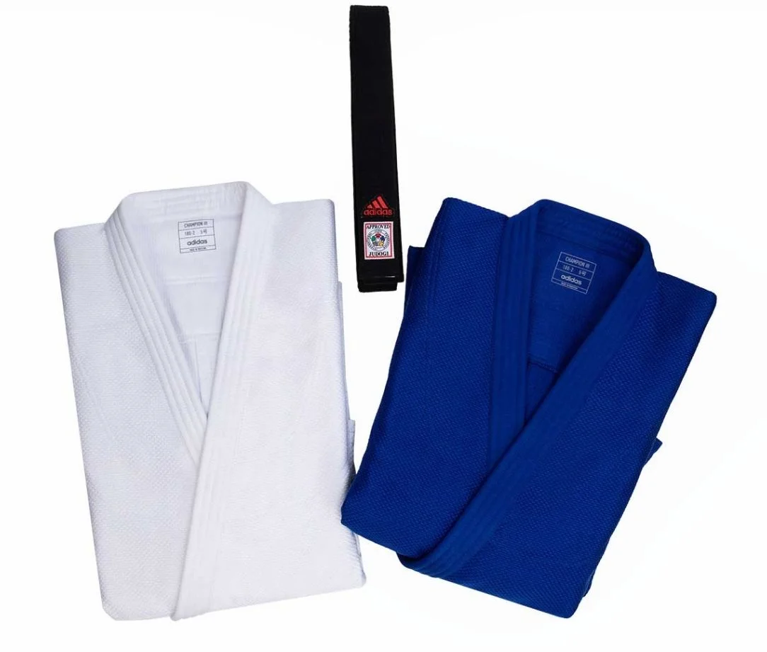 Кимоно для дзюдо Adidas Champion 3 IJF RED - миниатюра 2