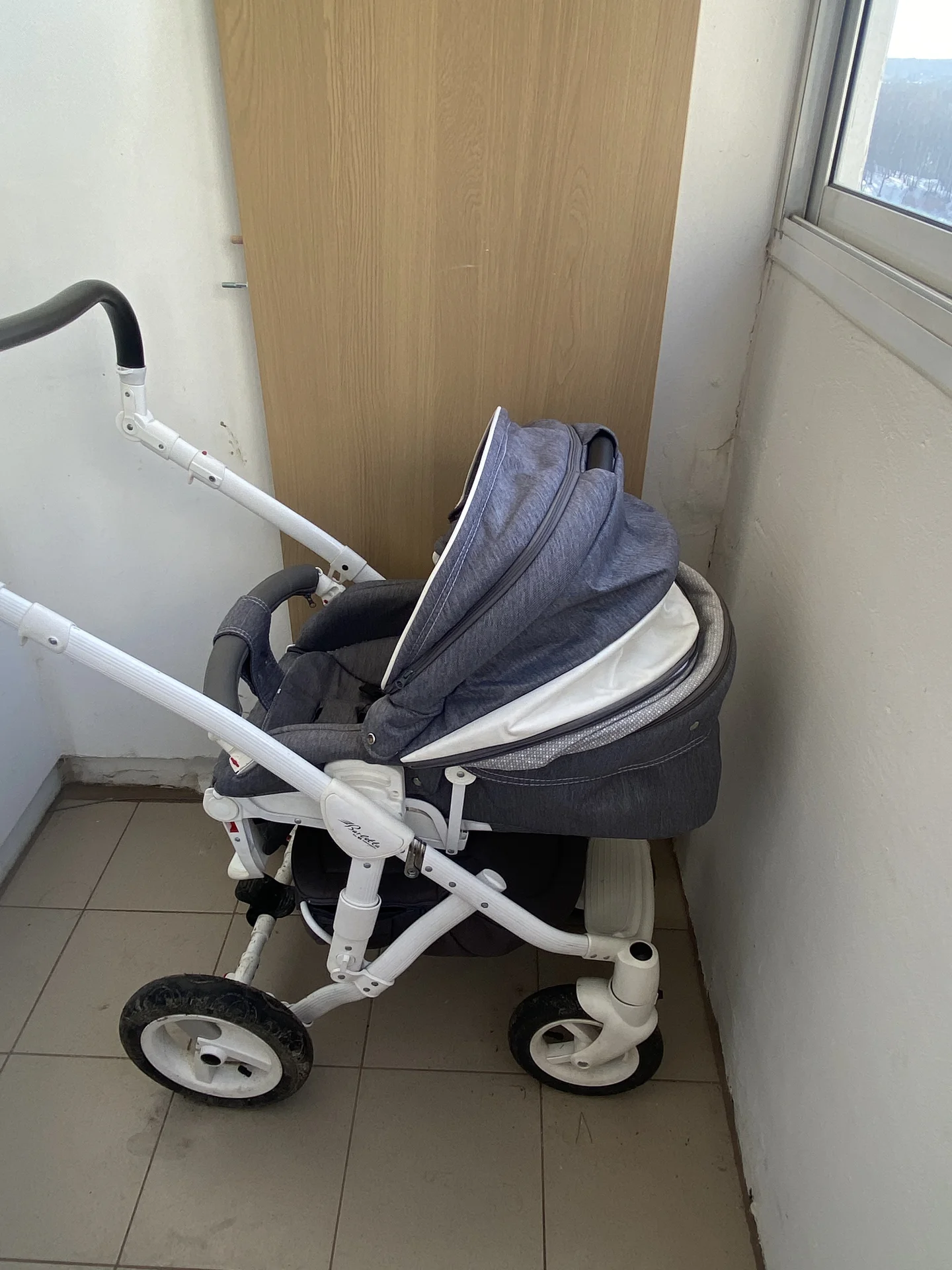 Коляска 2 в 1 adamex barletta - миниатюра 2