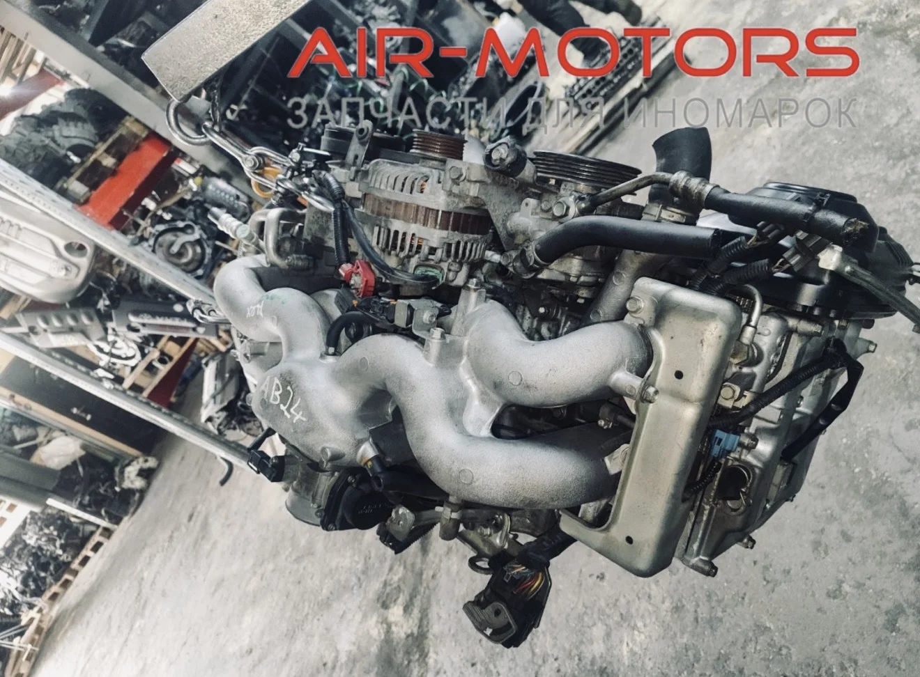 Двигатель Subaru legacy ej204 2л в сборе Япония - миниатюра 5