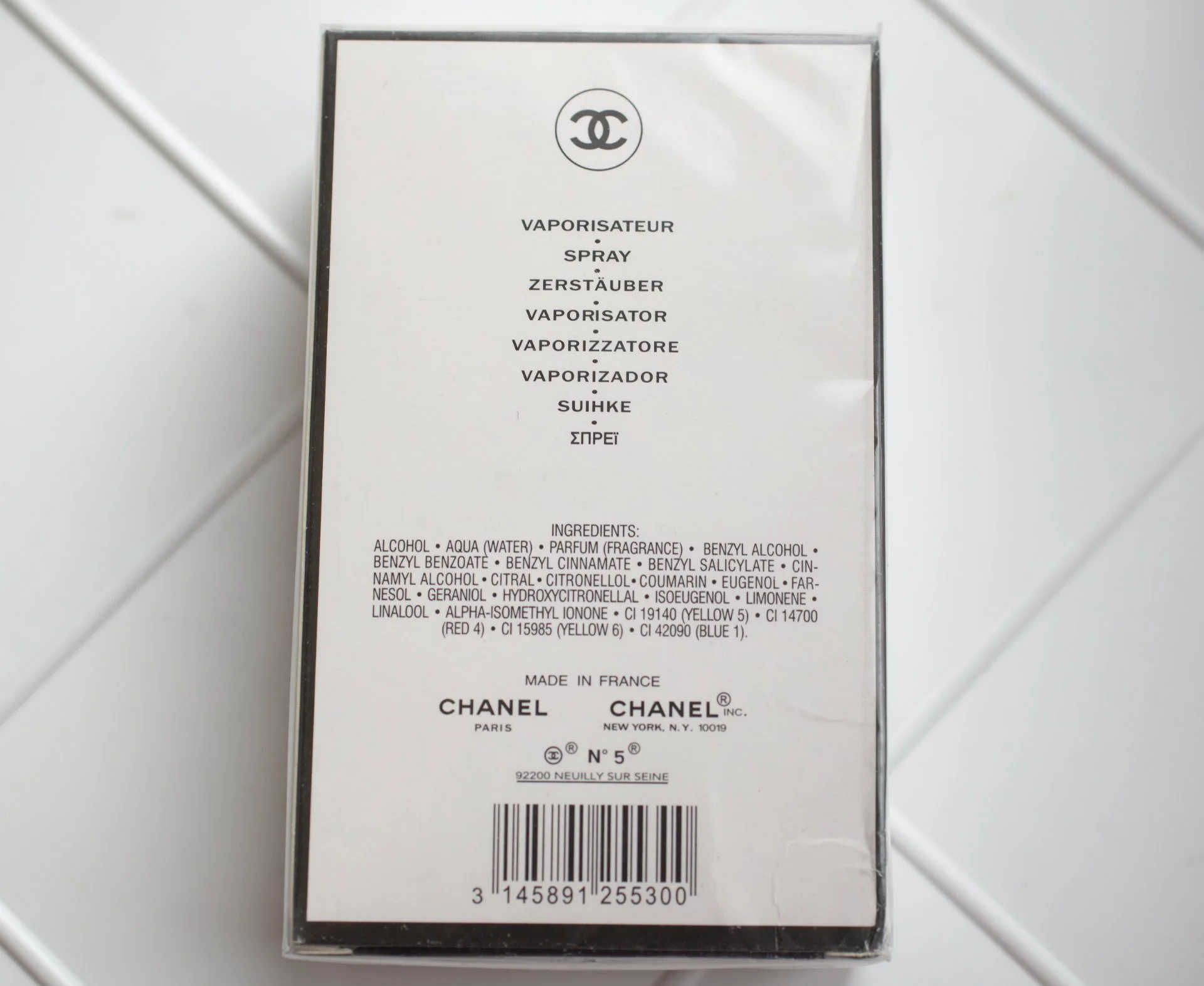 Chanel №5 100 мл парфюмерная вода - миниатюра 4