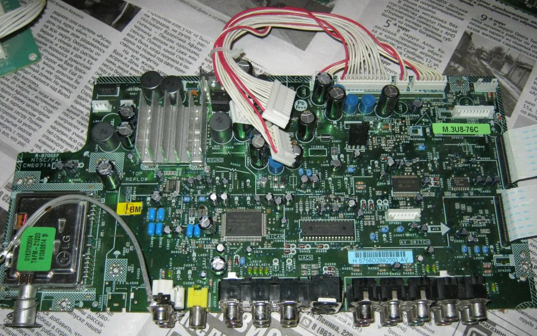 6 плат с плазмы Toshiba 42WP66R - миниатюра 3