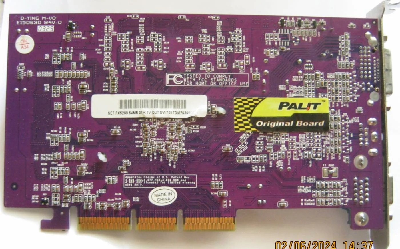 Видеокарта Palit GeF FX 5200 64mb - миниатюра 2