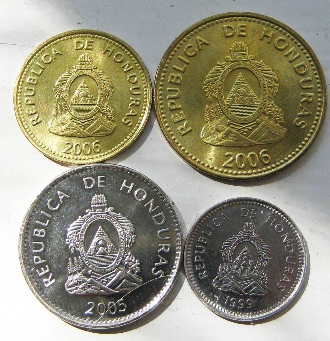 Гондурас 5/10/20/50 центавос 1999-2006гг - миниатюра 2