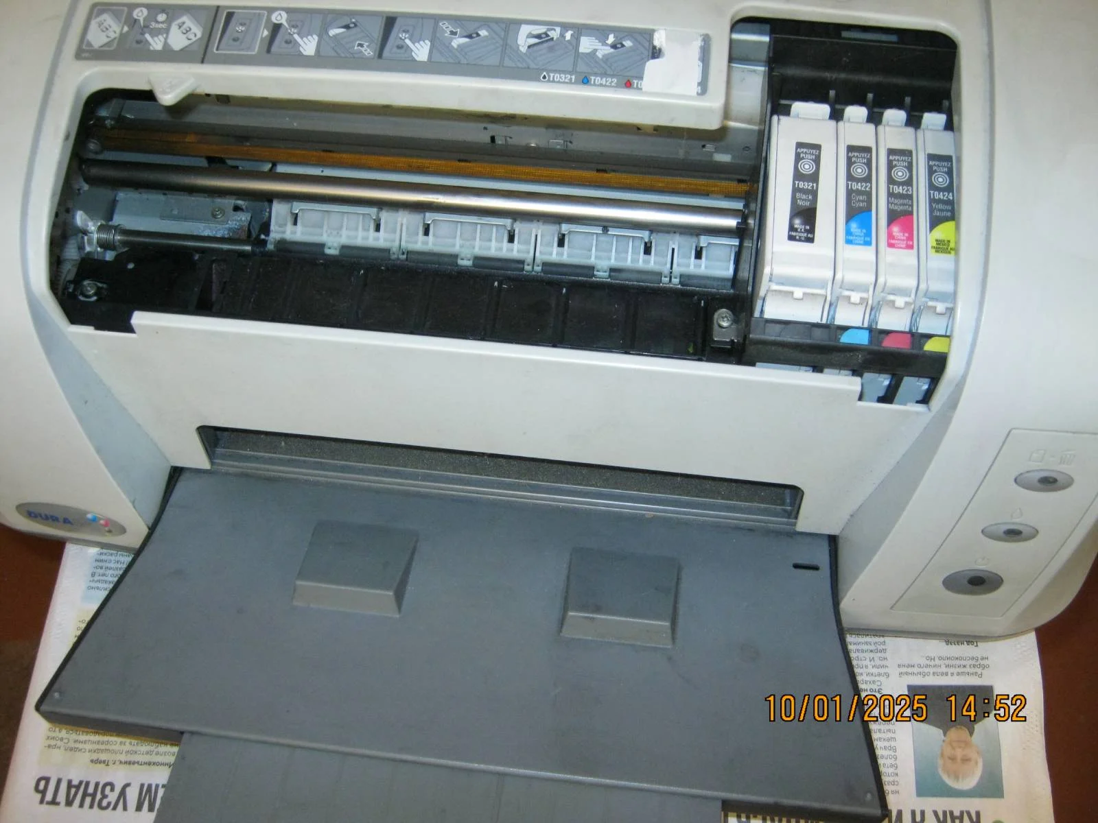 Принтер цветной epson Stylus C82 - миниатюра 2