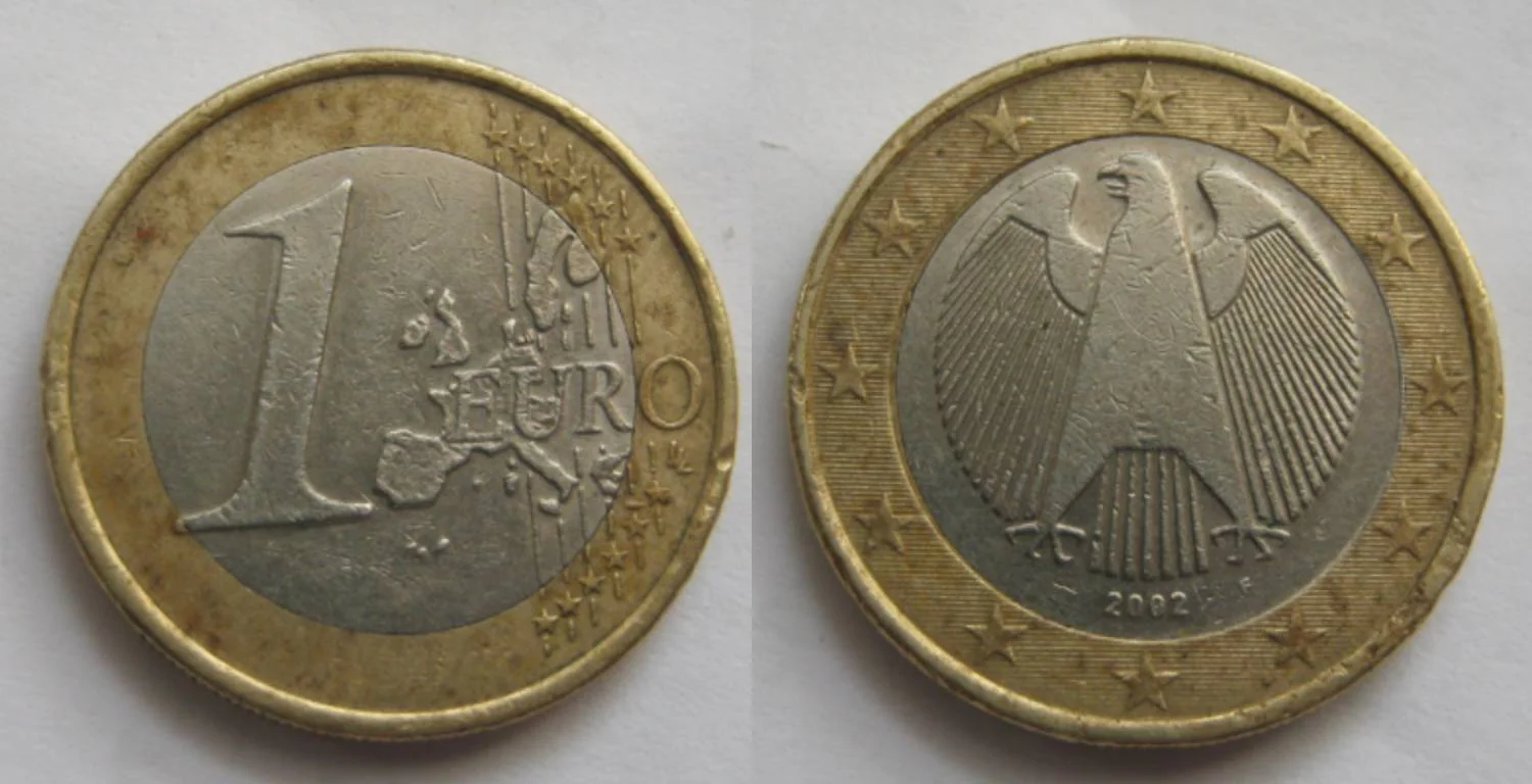 1 и 2 евро 1999/2002/03/07/09/11/15гг - миниатюра 5