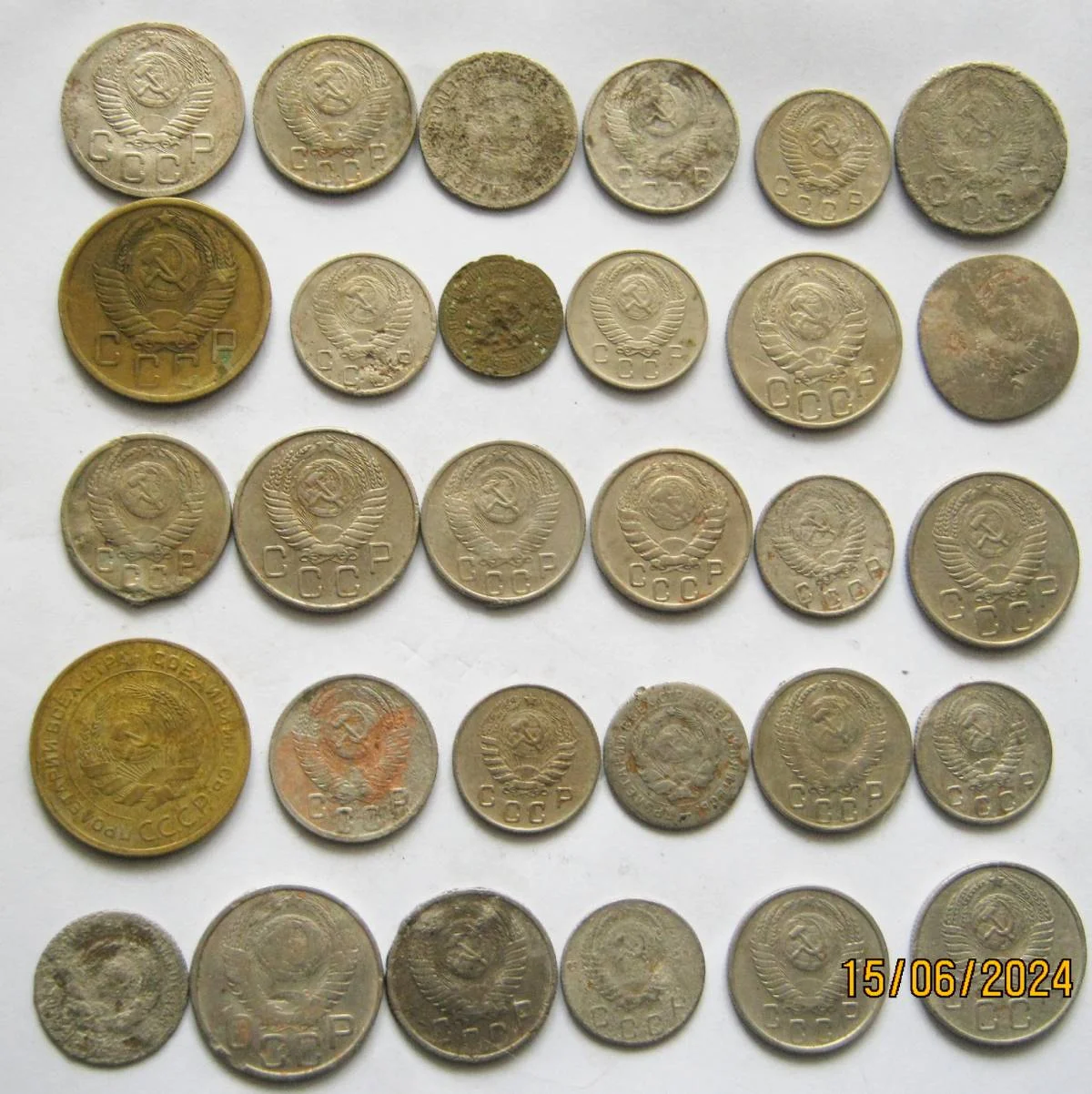 Комплект погодовки 1930-1957гг 30шт - миниатюра 2