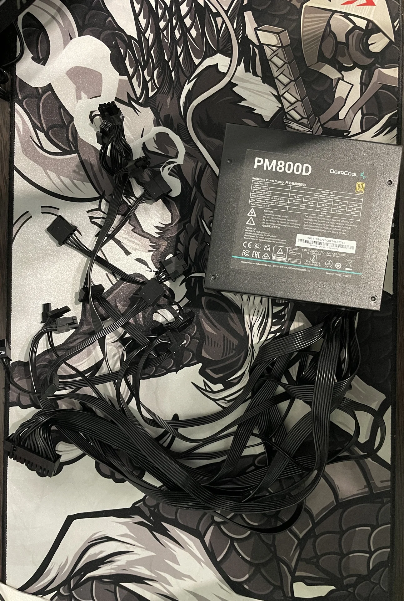 Блок питания deepcool PM800D R-PM800D-FA0B-EU - изображение 1