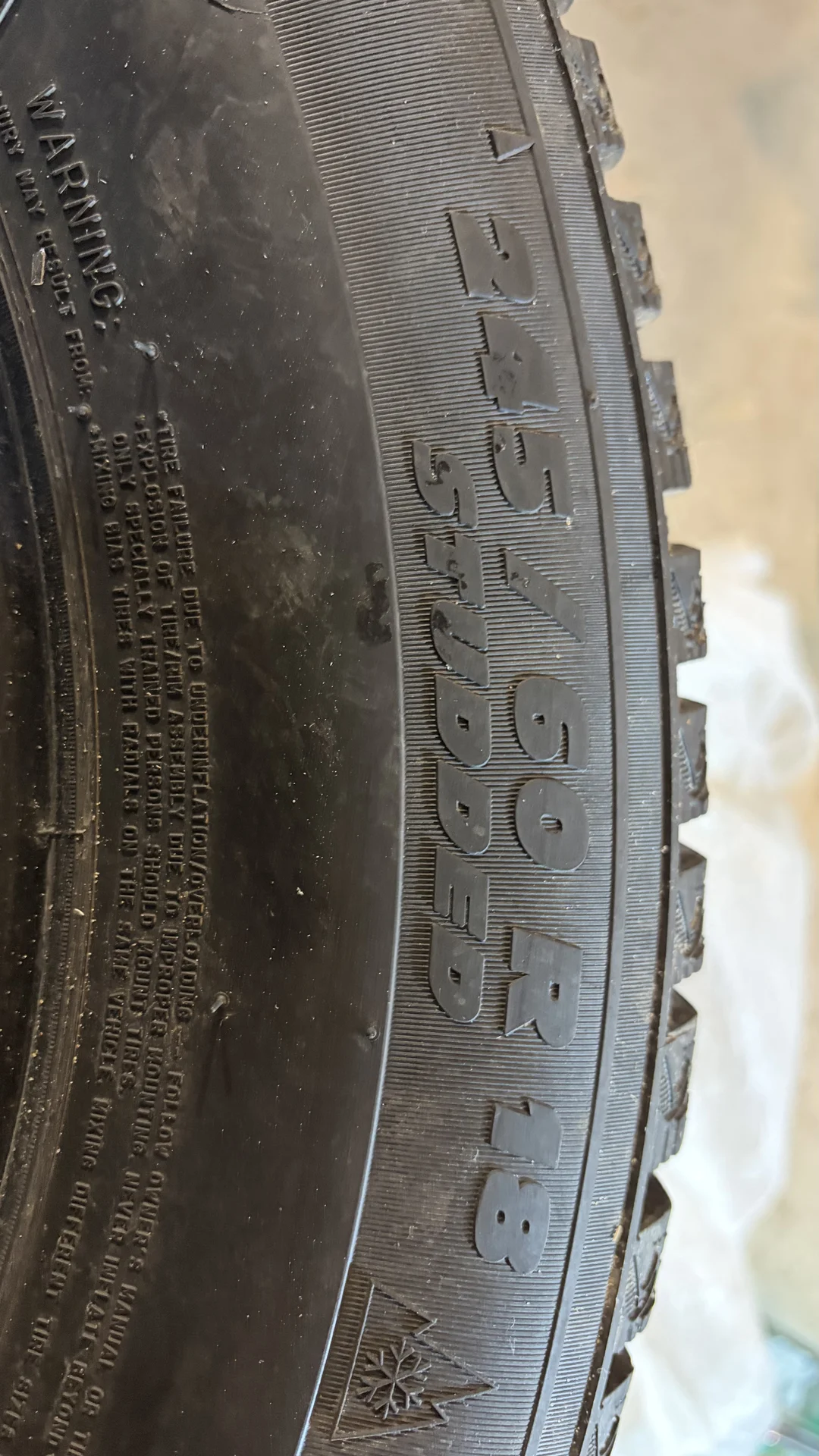 Michelin Latitude X-Ice North 245/60 R18 105V - миниатюра 4