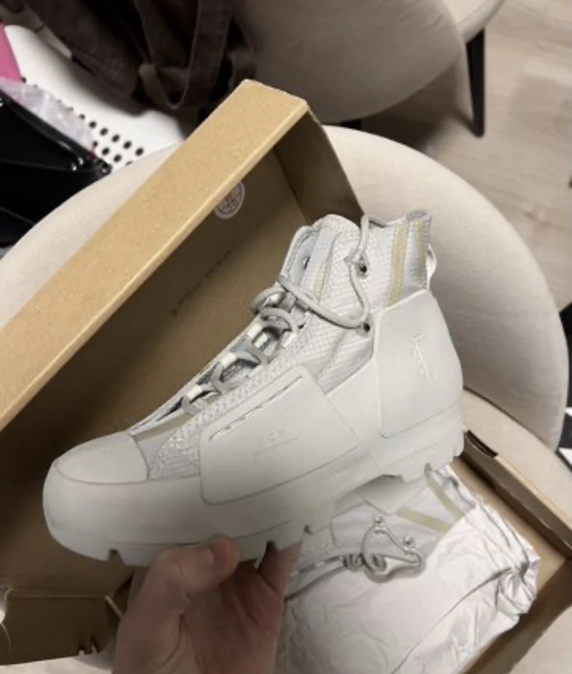 Оригинальные кеды Converse ACW a-cold-wall 37 - изображение 1