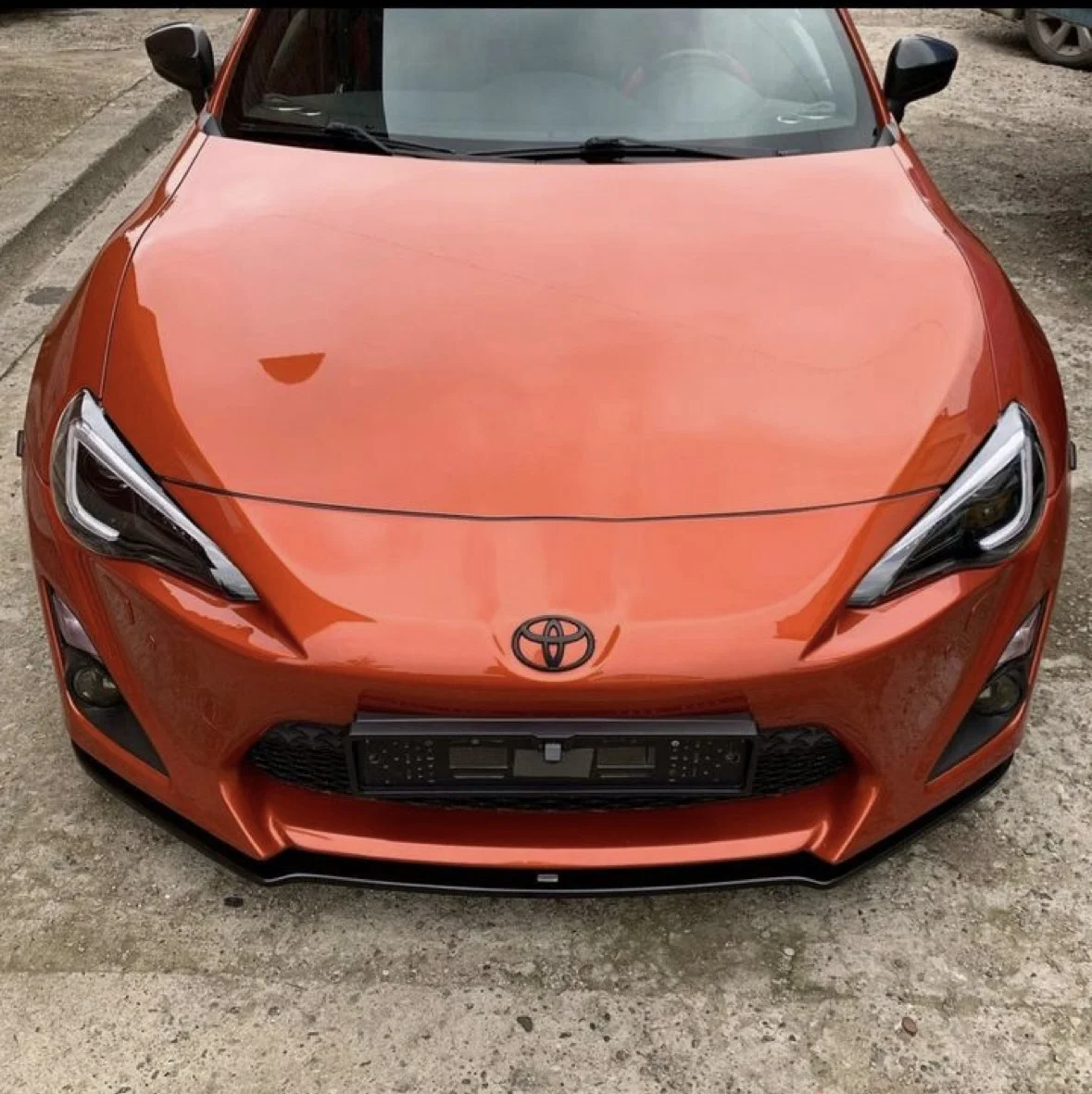 Сплиттер / губа Toyota GT86 ZN6 - миниатюра 2