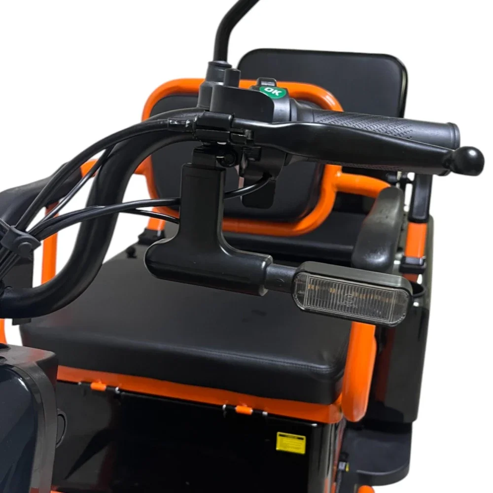 Электротрицикл Kugoo T3 60V 20.8Ah 500W - миниатюра 8