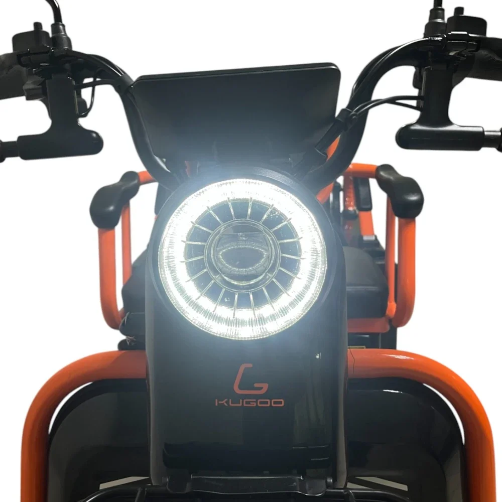 Электротрицикл Kugoo T3 60V 20.8Ah 500W - миниатюра 10