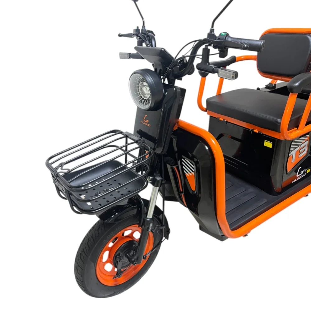 Электротрицикл Kugoo T3 60V 20.8Ah 500W - миниатюра 11
