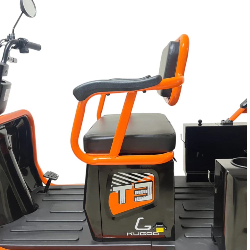 Электротрицикл Kugoo T3 60V 20.8Ah 500W - миниатюра 16