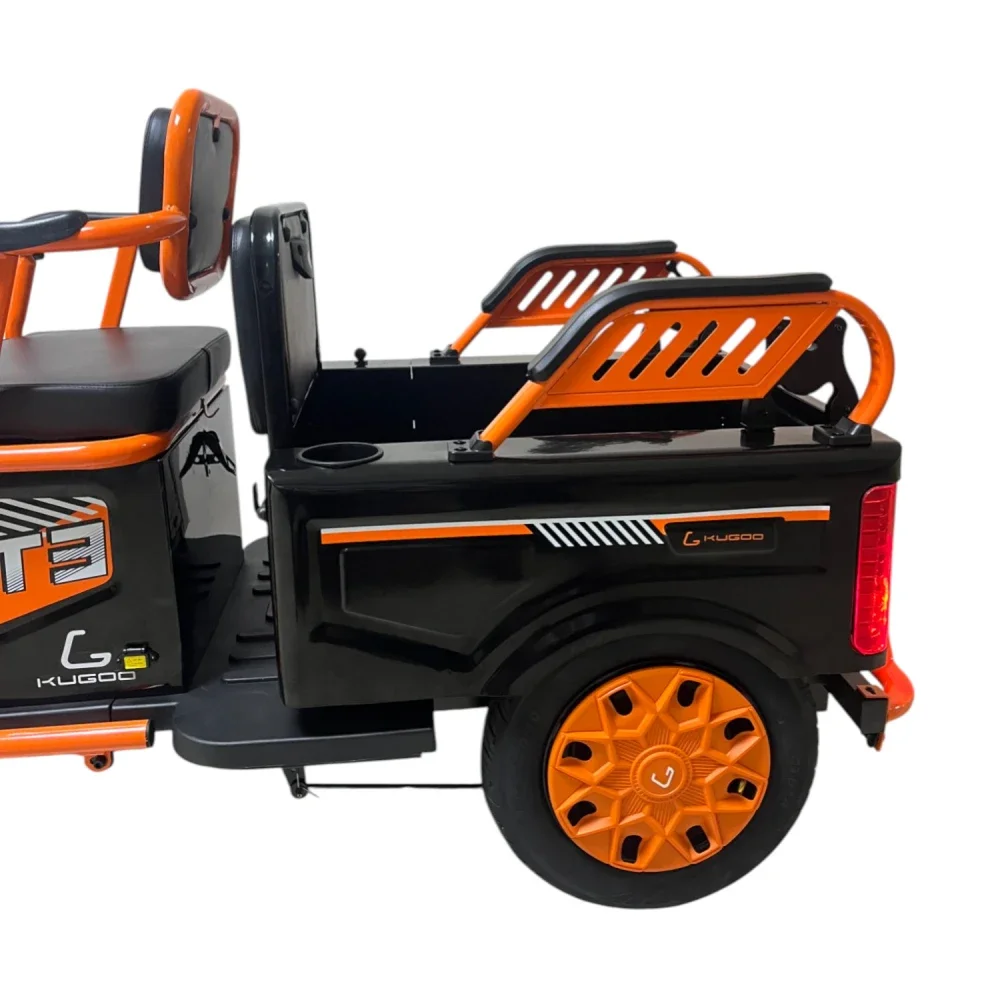 Электротрицикл Kugoo T3 60V 20.8Ah 500W - миниатюра 19