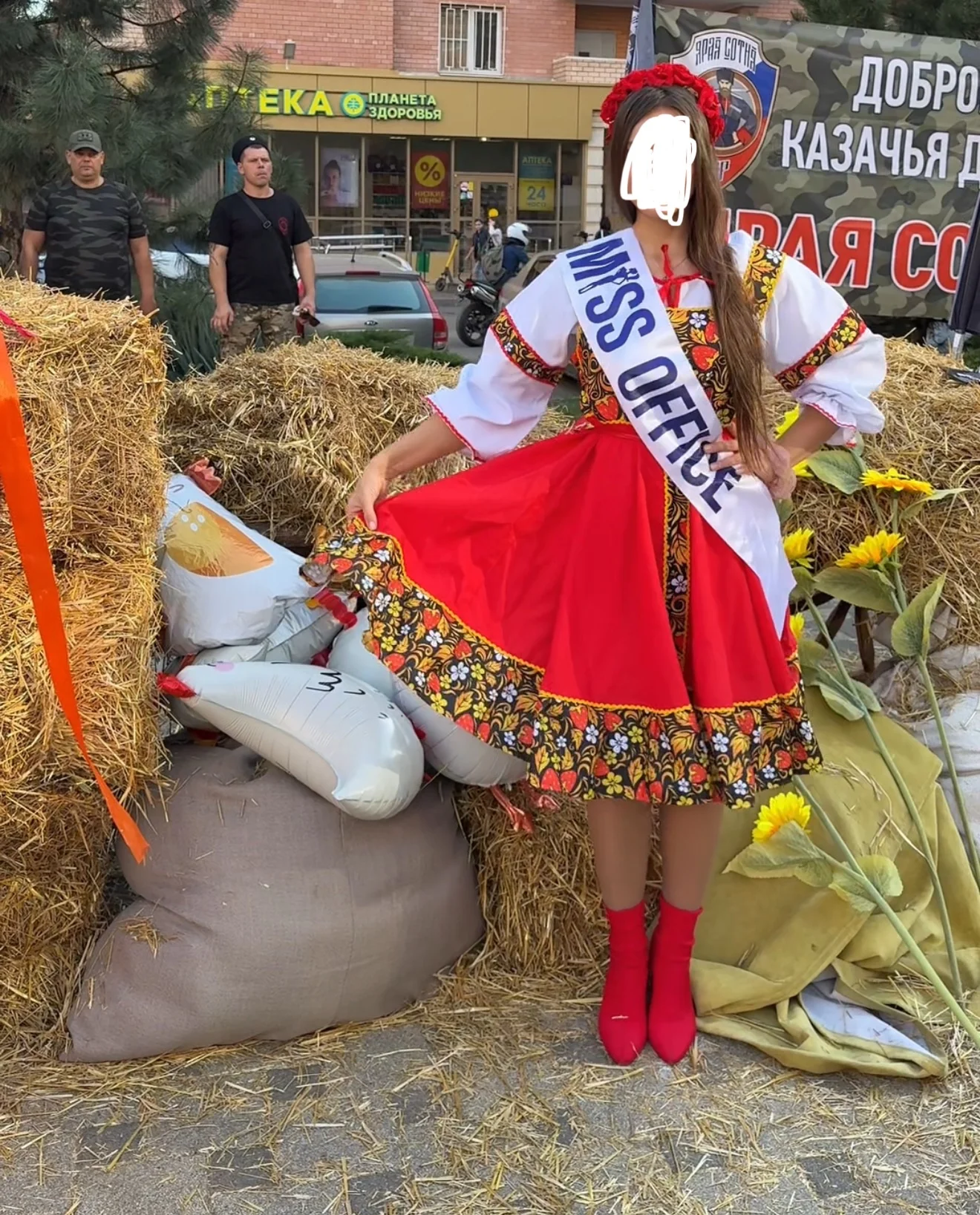 Русско народный костюм Сарафан платье рубашка - изображение 1