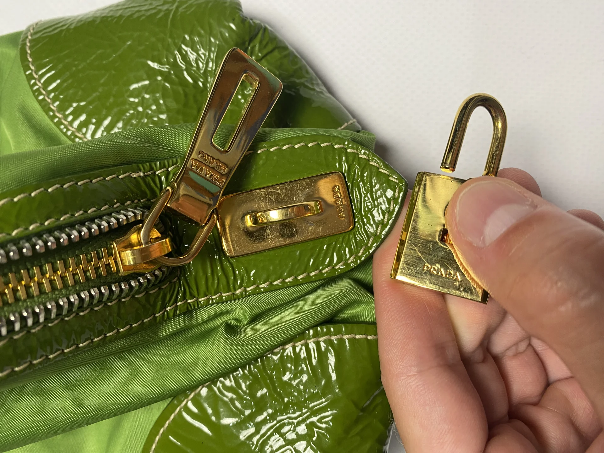 Сумка Prada vintage - миниатюра 8
