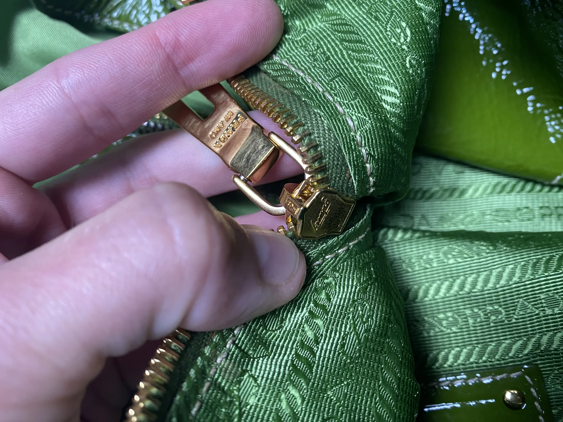 Сумка Prada vintage - миниатюра 9