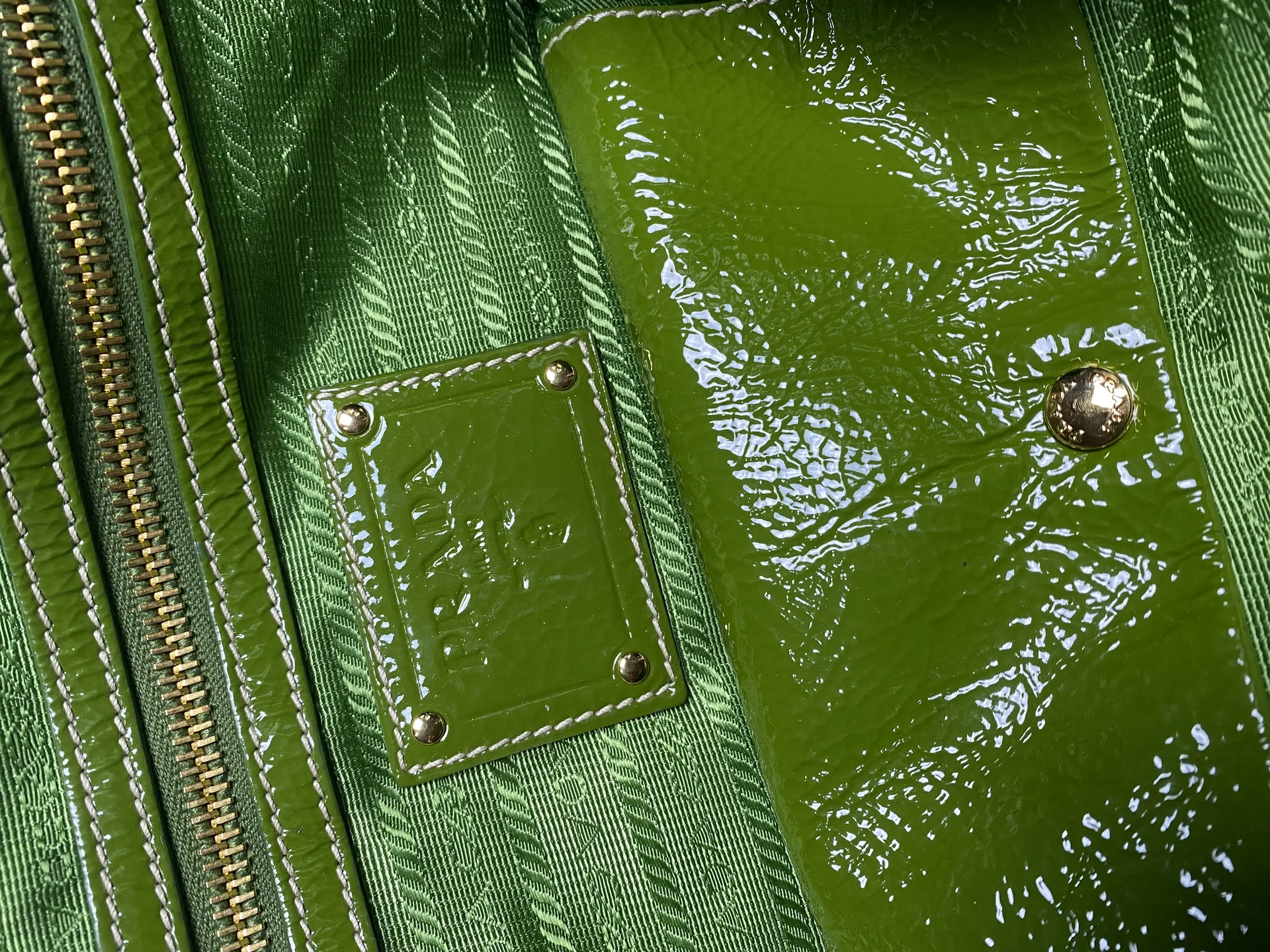 Сумка Prada vintage - миниатюра 11