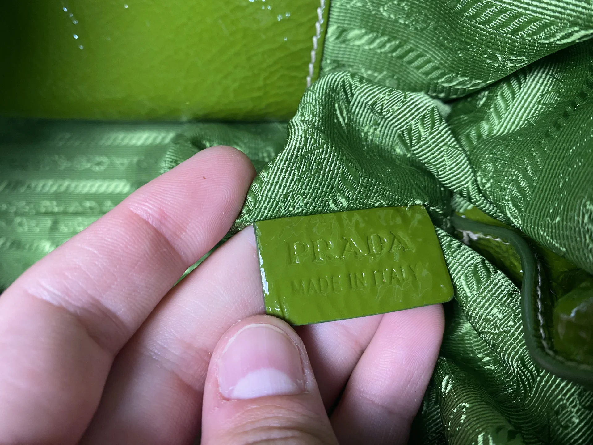 Сумка Prada vintage - миниатюра 12