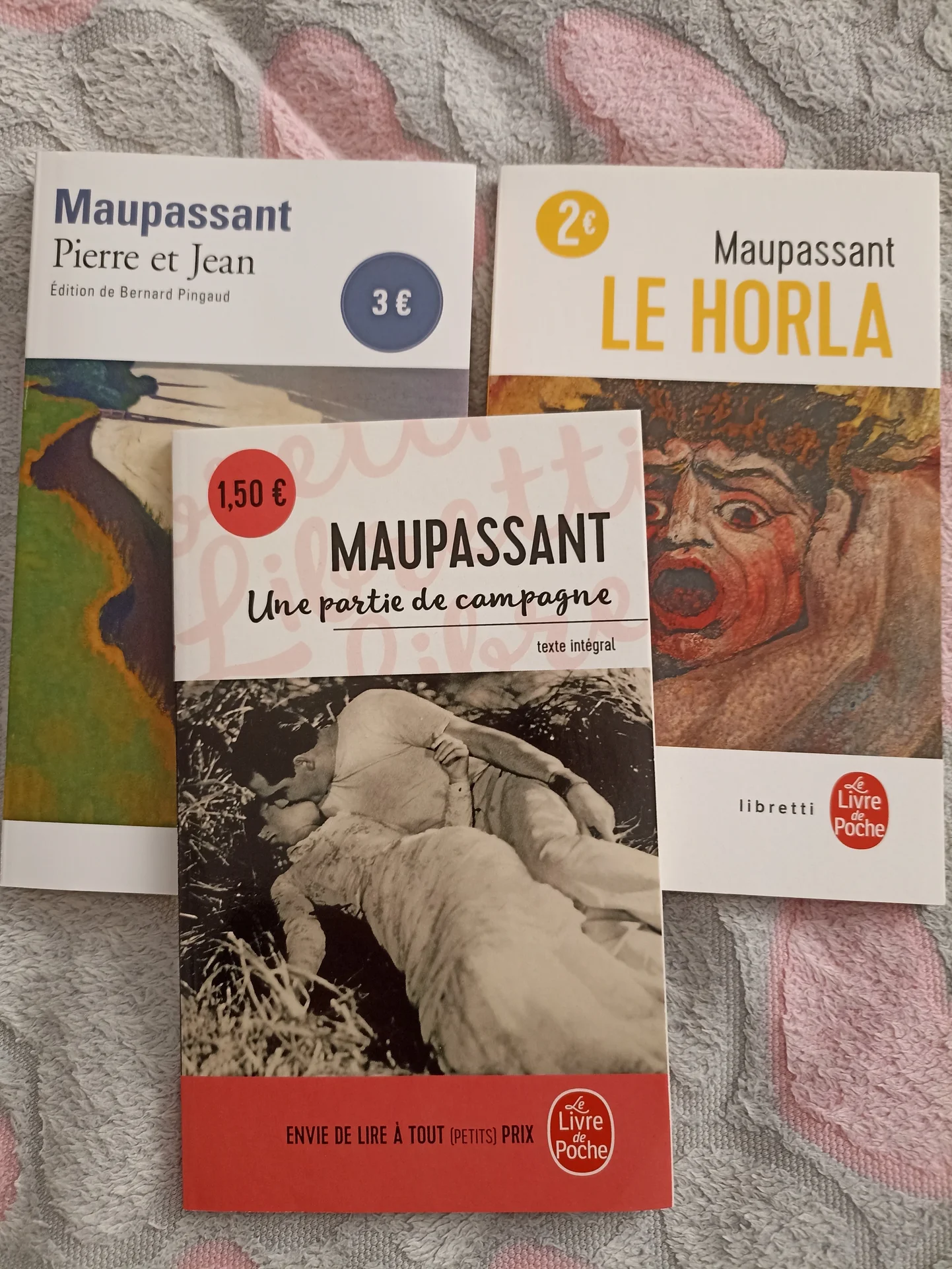 книги Мопассан, французские издательства, оригиналы - изображение 1