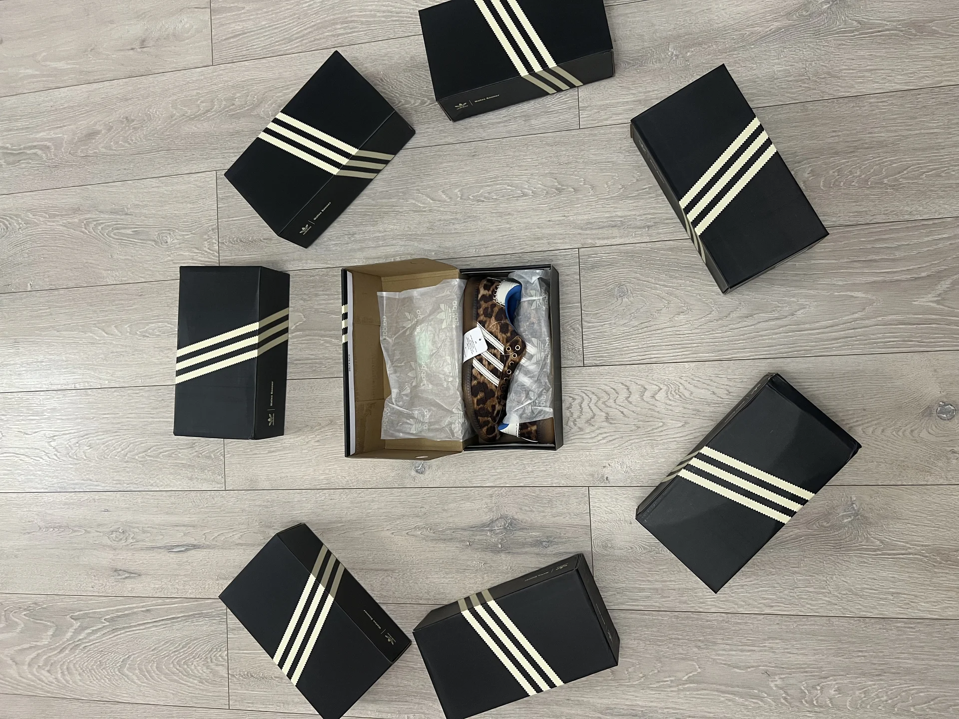 Кеды adidas samba wales banner bony leopard - изображение 1