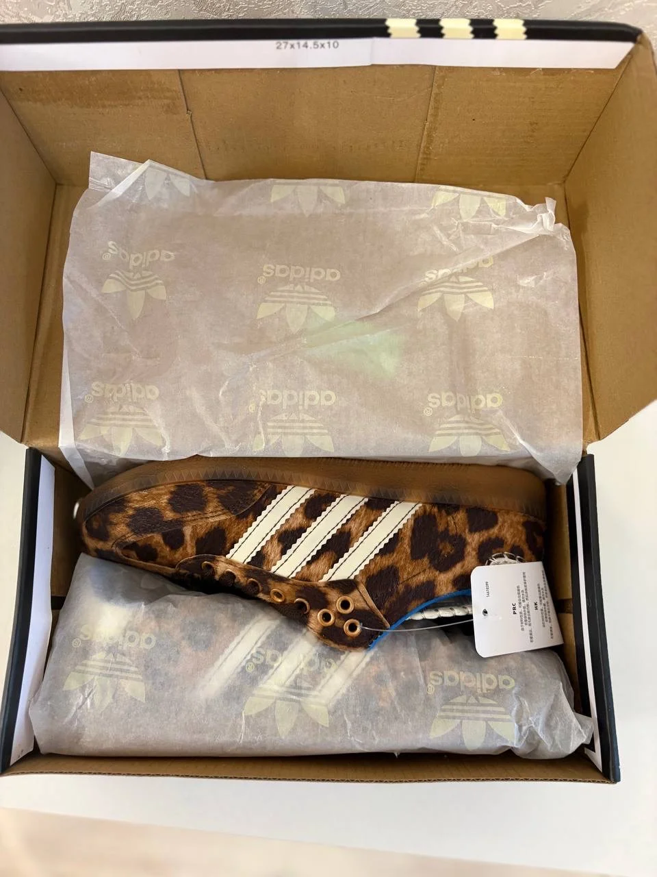 Кеды adidas samba wales banner bony leopard - миниатюра 2