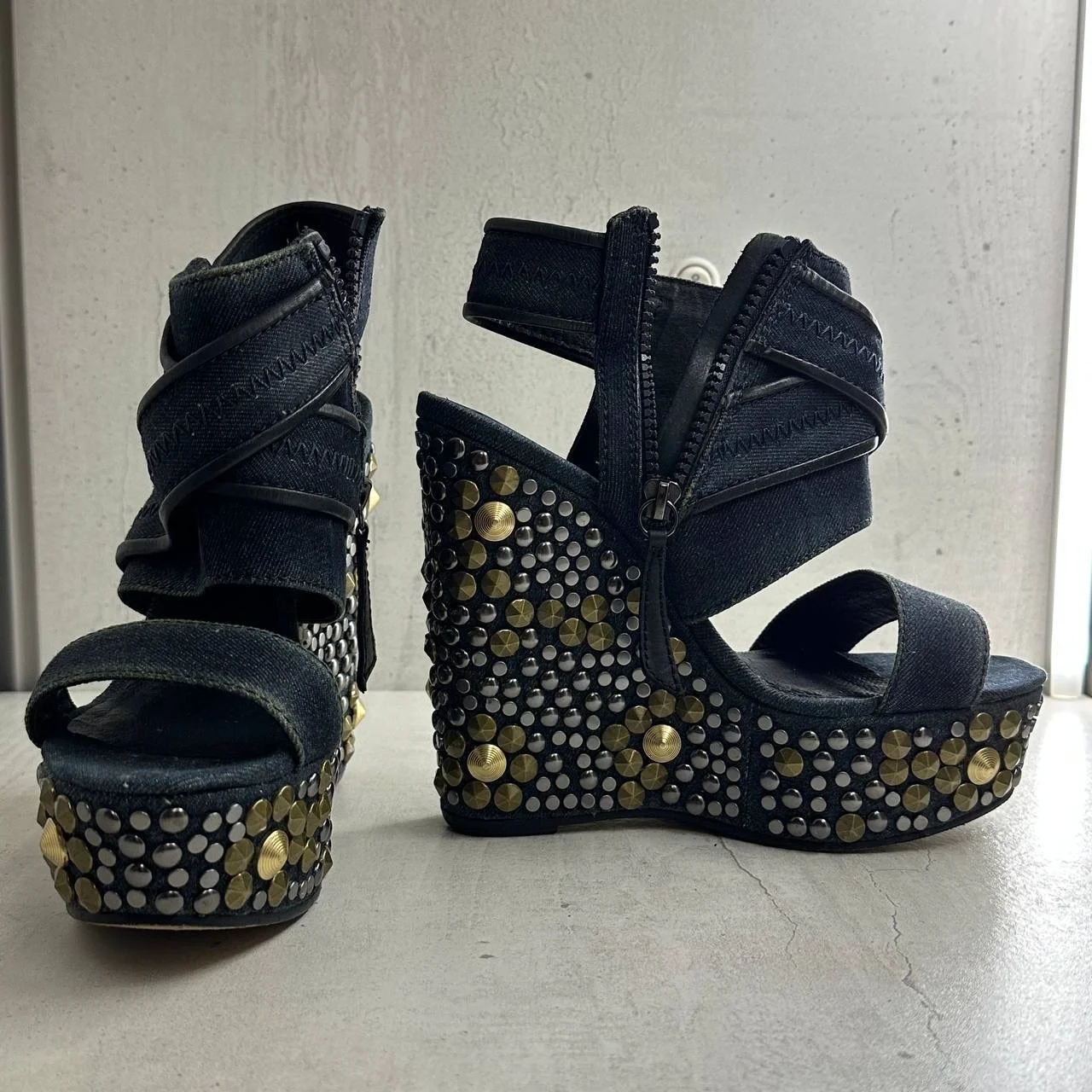Винтажные босоножки diesel - изображение 1