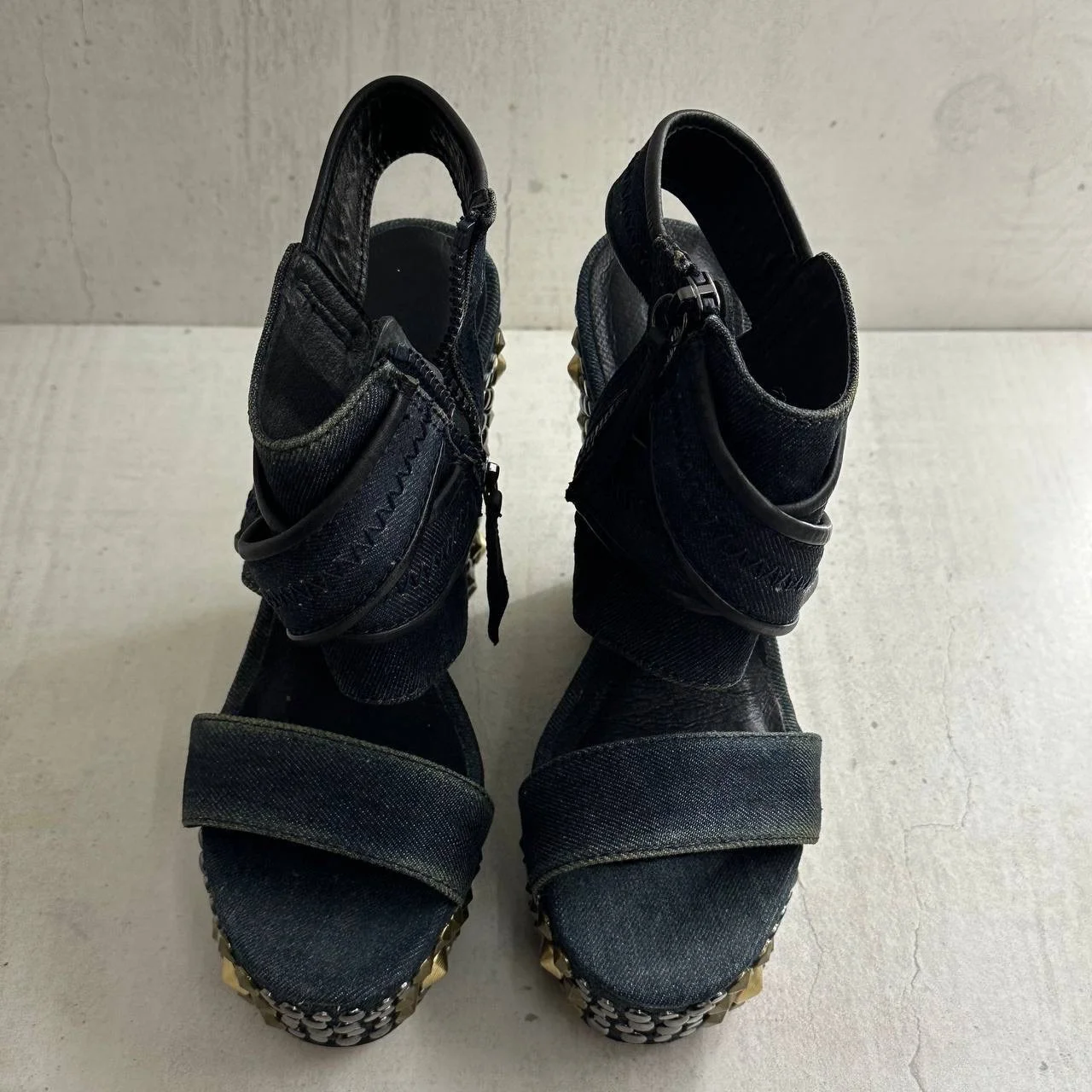 Винтажные босоножки diesel - миниатюра 4
