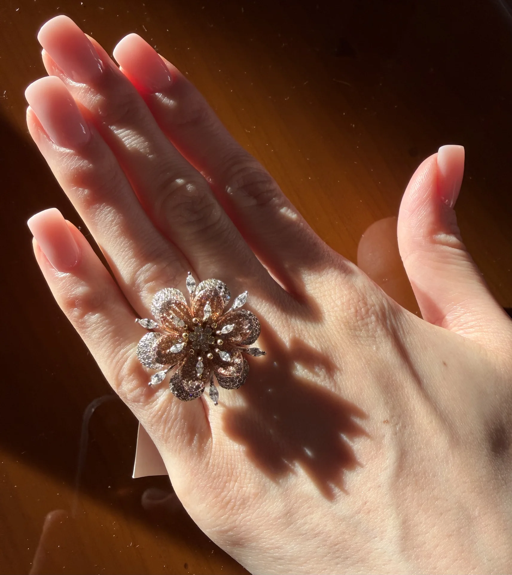 Серебряное кольцо женское новое - миниатюра 3