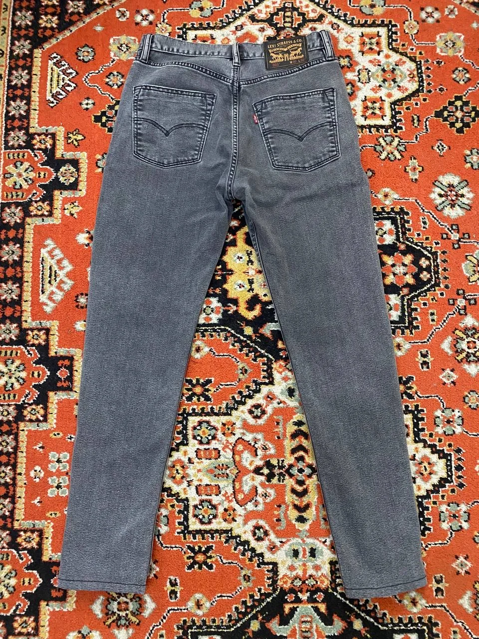 Редкие Levi’s 501 Skateboarding Corduroy Dark gray - миниатюра 2